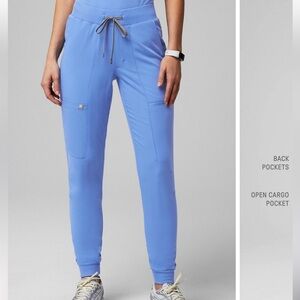 Fabletics On Call Jogger in Light Blue Size Small